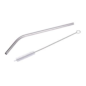 Conj Canudos De Metal C/Limpador 4 Pcs Hasiera