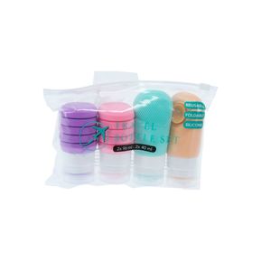 Kit De Viagem De Silicone 4 Pcs Hasiera