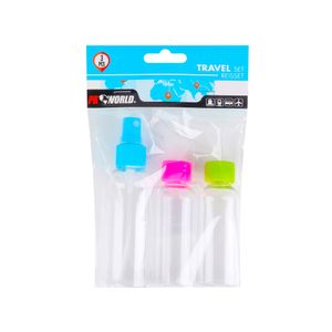 Kit De Frascos De Viagem 3 Pcs Hasiera