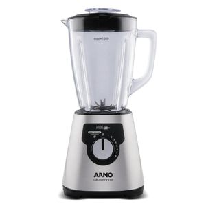 Liquidificador Ultraforce Jarra de Vidro 2,2 Litros Inox 220V 1400W - LN92 - Arno