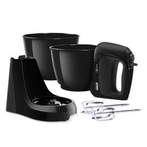 Batedeira Mini Chef com 2 Tigelas 4 Litros Preta 220V 400W - HM11 - Arno