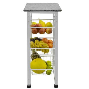 Fruteira Max Forte Com Tampo De Granito Br Acomix