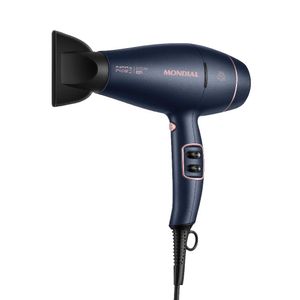 Secador De Cabelos InfraRed Azul/Golden Rose 2000W 220V - SCP-01-IR - Mondial