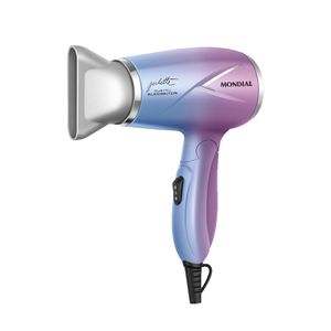 Secador De Cabelo By Juliette Azul/Rosa 1200W Bivolt - SCT-JU-03 - Mondial