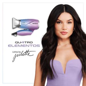 Secador De Cabelo By Juliette Azul/Rosa 1200W Bivolt - SCT-JU-03 - Mondial