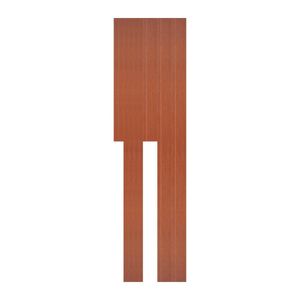 Alisar De Madeira Lyptus Mogno 13Cm Kdk