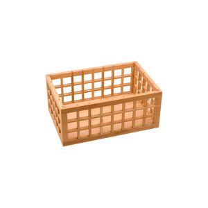 Cesto Vazado Bambu 26Cm - Mes01841Nat - Oikos