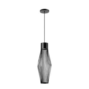 Pendente Mau Preto Fosco Gu-10 Metaldomado