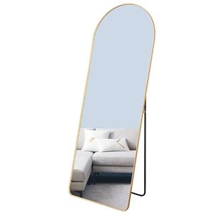 Espelho De Chão Com Moldura Alumínio 36X146Cm Cascavel