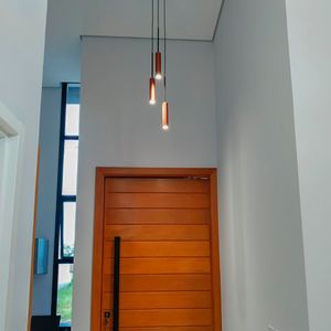 Pendente Moobe Tub Inox Negro E Preto Fosco Metaldomado