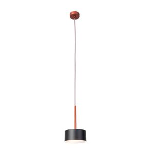 Pendente Moobe Pan Inox Negro E Preto Fosco Metaldomado