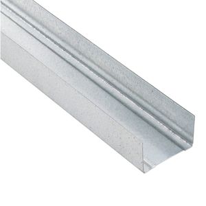 Perfil Guia Multiperfil Para Drywall Aço Metálico Normatizado G90 90MMx3M