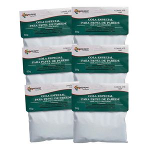 Cola Em Pó Para Papel De Parede 50G Tokfix