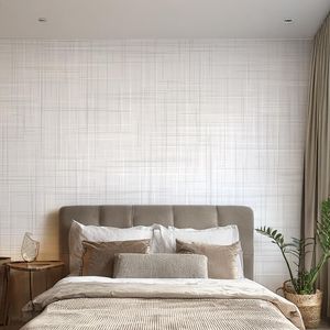 Papel Adesivo 52Cmx10M 80096 Linho Cinza Claro Tokfix