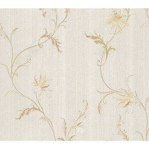 Papel Adesivo 52X10M 80386 Floral Bege Tokfix