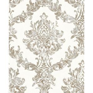 Papel Adesivo 52X10M 80409 Arabesco Bege Tokfix