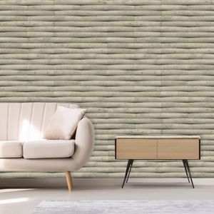 Papel Adesivo 3D Cimento Bege 52Cmx10M 82915 Tokfix