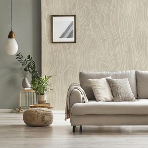 Papel Adesivo Liso Wave Bege 52Cmx10M 84216 Tokfix