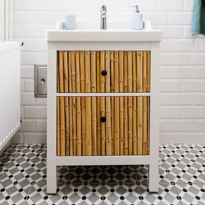 Papel Filme Adesivo 7750 Bambu 45X200Cm Tokfix
