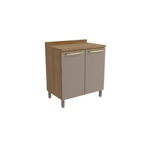 Balcão Com Tampo 2 Portas E Pés 88X80X52Cm M623 Kappesberg