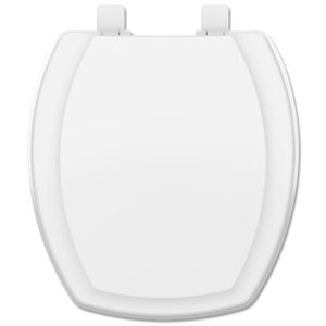 Assento Sanitário Thema Evolution Polipropileno Soft Close Branco Ati Azul