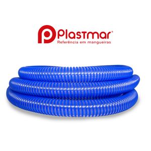 Mangueira De Piscina 5 Metros Siliconada Flutuante Plastmar