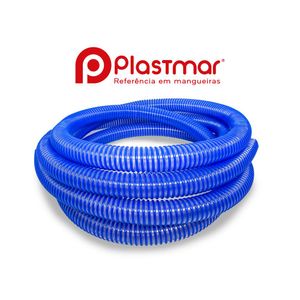 Mangueira De Piscina 5 Metros Siliconada Flutuante Plastmar
