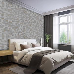 Papel Adesivo 52X10M 80362 Mini Brick Gray Tokfix