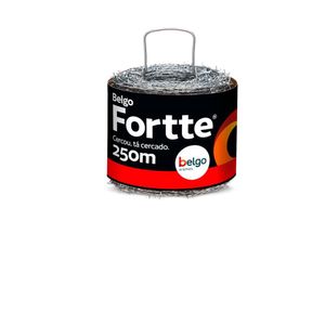Arame Farpado 250 Metros Fortte Belgo