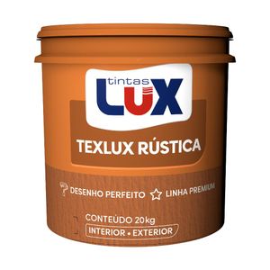 Textura Externa Rústica Texlux Perola 20Kg - Tintas Lux
