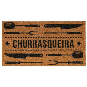 Capacho Vinil SuperPrint 60cmx100cm Churrasqueira Kapazi