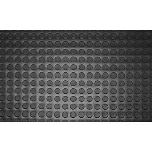 Piso Laminado Moeda 1mx1,3m Preto Kapazi