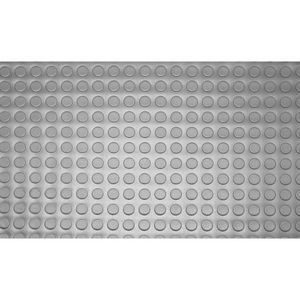 Piso Laminado Moeda 1mx1,3m Cinza Kapazi