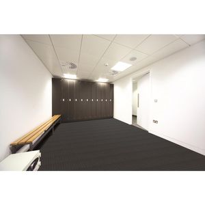 Piso Laminado Moeda 1mx1,3m Preto Kapazi