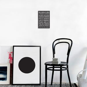 Placa Kapos Decorativa 3Mm Boa Viagem Olinda 20X30Cm