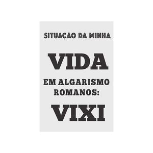 Placa Kapos Decorativa 3Mm Situação Da Vida 20X30Cm