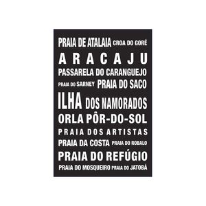 Placa Kapos Decorativa 3Mm Praia De Atalaia,Coroa Do Goré 20X30Cm