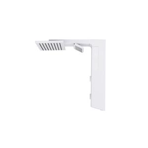 Ducha Eletrônica Falls Branca Quadrado 220v 7700w Hydra