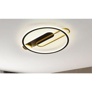 Luminaria de Teto 68W 3 em 1 Dourada Fortec