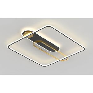 Luminaria de Teto 78W 3 em 1 Dourada Fortec