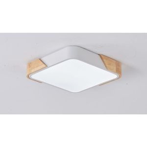 Luminaria de Teto Quadrada 24W 3 em 1 Branca Fortec