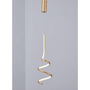 Luminaria Pendente 24W 3 em 1 Dourada Fortec