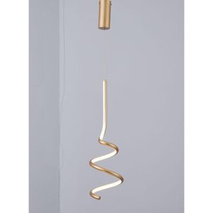 Luminaria Pendente 24W 3 em 1 Dourada Fortec