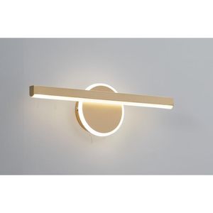 Luminaria de Parede 18W 3 em 1 Dourada Fortec