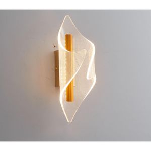 Luminaria de Parede 7W 3 em 1 Dourada Fortec