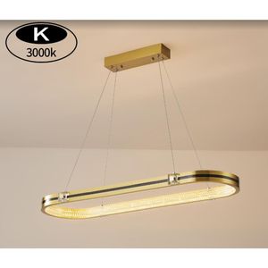 Luminaria Pendente 40W 3 em 1 Dourada e Preta Fortec