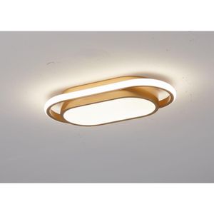Luminaria de Teto 36W 3 em 1 Dourada Fortec