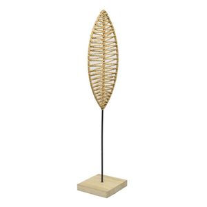 Decoração Hasiera Folha Metal 58 Cm Hasiera