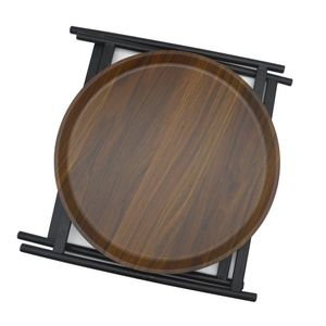 Mesa Lateral De Madeira 40x30cm Hasiera