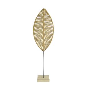 Decoração Hasiera Folha Metal 72 Cm Hasiera